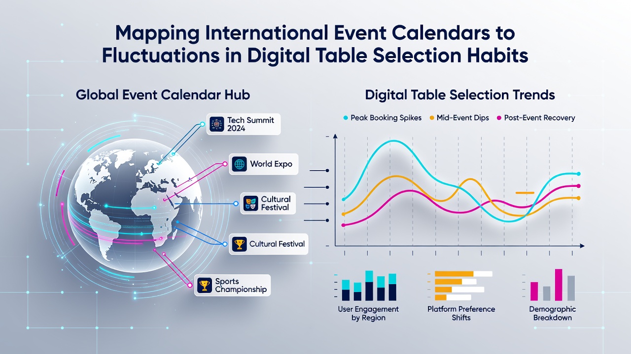 Analyse von Auswahlmustern bei digitalen Tischspielen während globaler Events